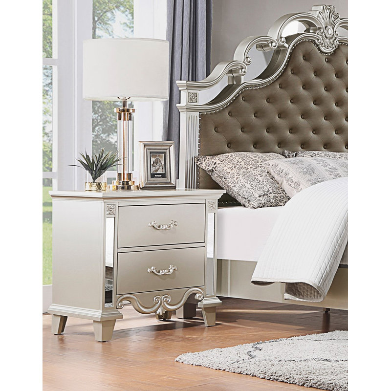 Wayfair mirrored furniture hotsell